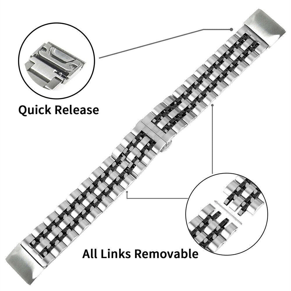 Metal Stainless Steel Strap Smart Watch