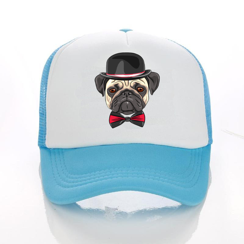 Peaked cap spring and summer net cap