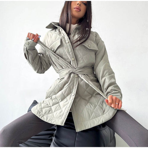 Long Breasted Lapel Cotton Jacket – 25 Edition