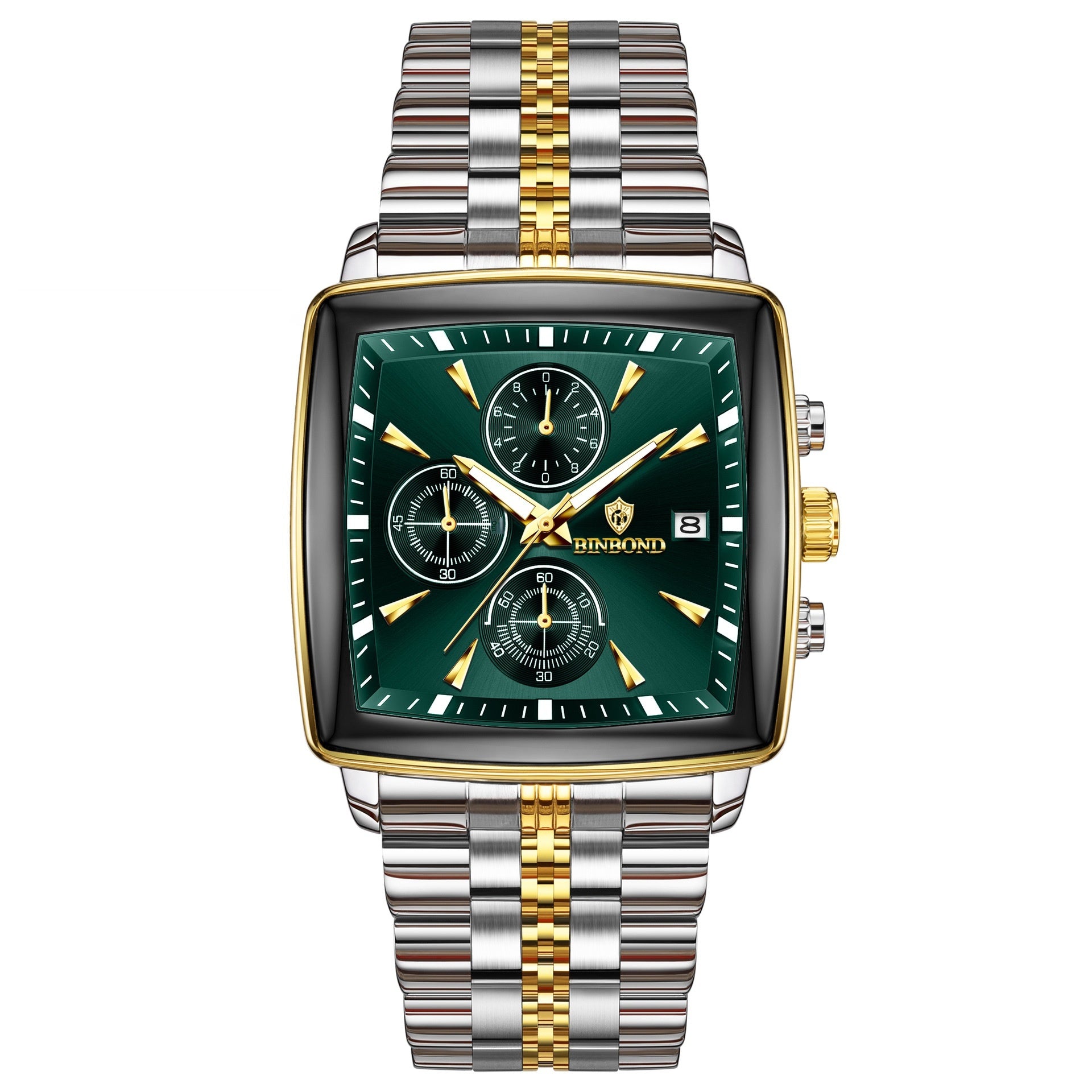 Men's Multi-functional Timing Luminous Waterproof Quartz Watch