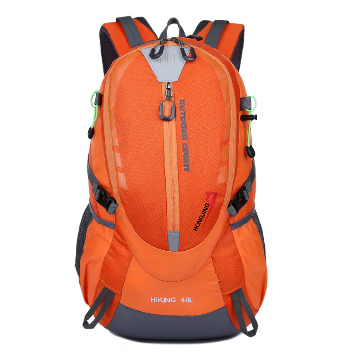 Nylon Mountaineering Outdoor Travel Backpack For Hiking