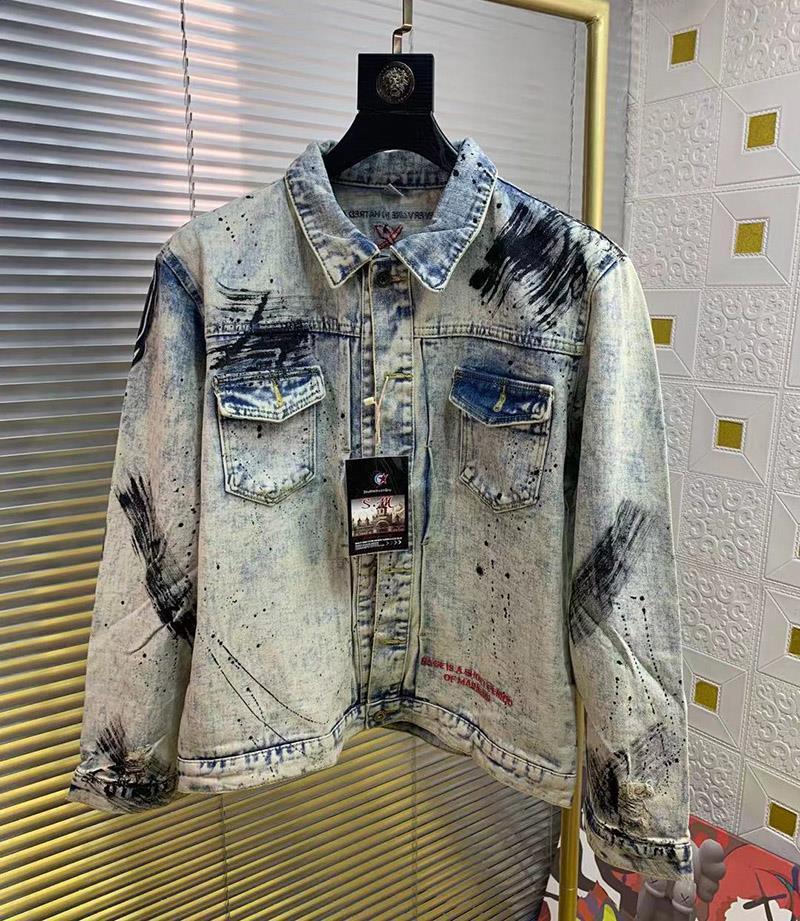 Fashionable Personalized Embroidered Jacket For Men