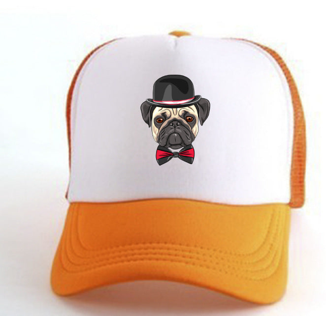 Peaked cap spring and summer net cap