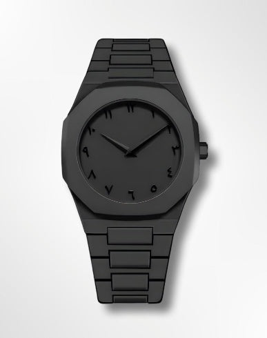 Stainless Steel Arabic Watch