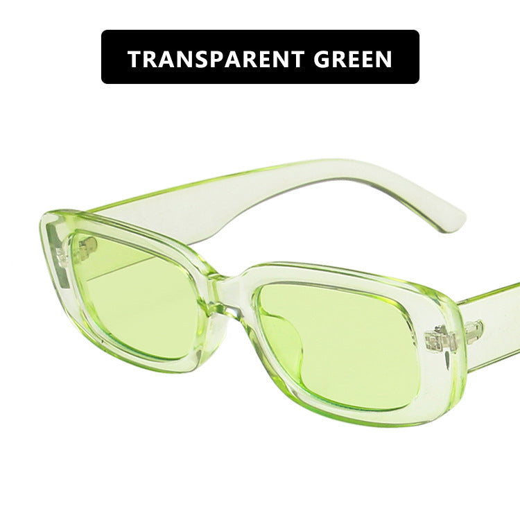 Small Frame Sunglasses Women's Fashion Rectangular Sunglasses
