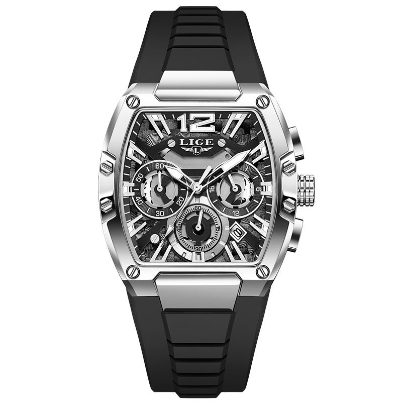 Sports Watch Multifunctional Waterproof Luminous Calendar