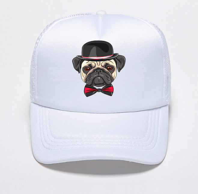 Peaked cap spring and summer net cap