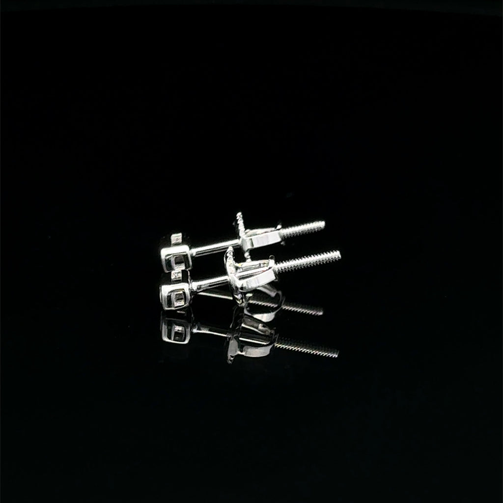 998061 | 925 Moissanite 0.25CTW Rhodium Earrings