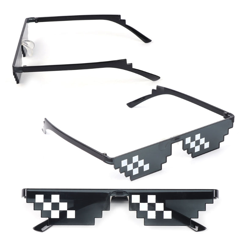 Mosaic Sunglasses Trick Toy Thug Life Glasses Deal