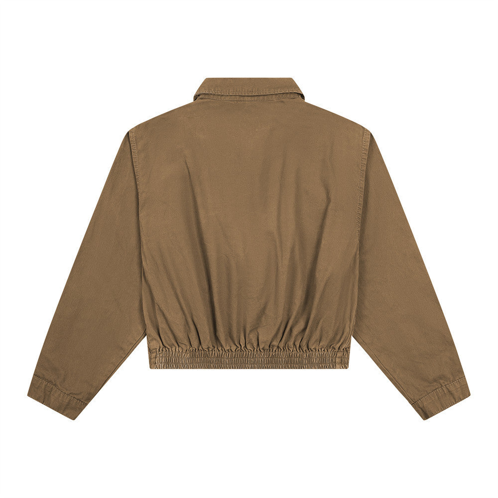 Mechanical Style Workwear Short Jacket For Men