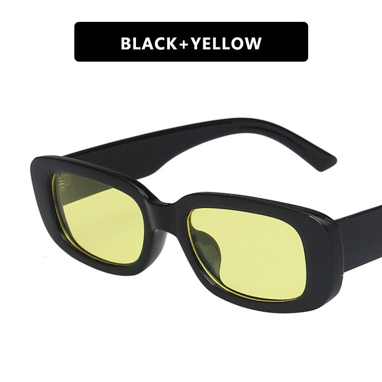 Small Frame Sunglasses Women's Fashion Rectangular Sunglasses
