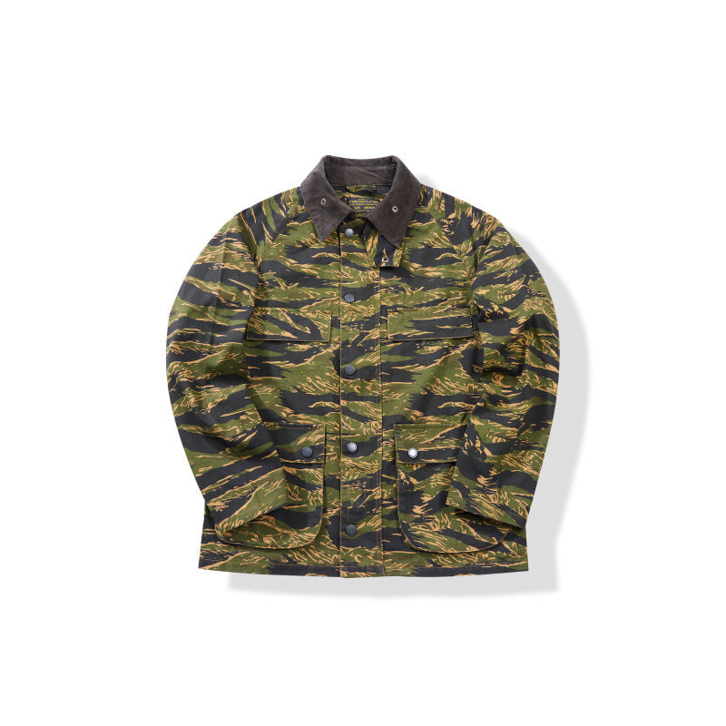 Stitching Multi-functional Workwear Jacket For Men