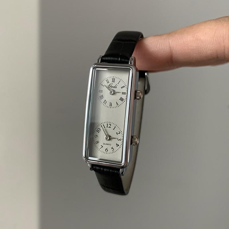 New High-grade Fashion Exquisite Rectangular Watch Women