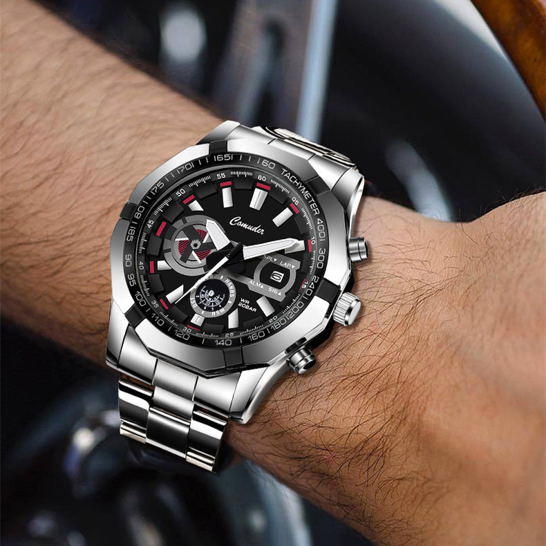 Watch Waterproof Luminous Large Dial