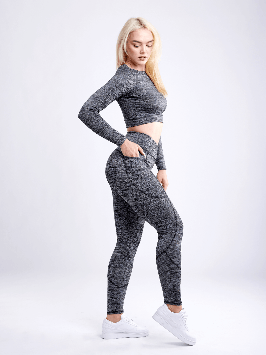 JupiterGear Long-Sleeve Crop Top